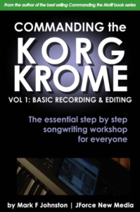 Commanding the korg krome book cover