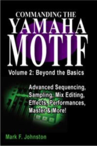 Commanding the Yamaha motif vol. 2 book cover 